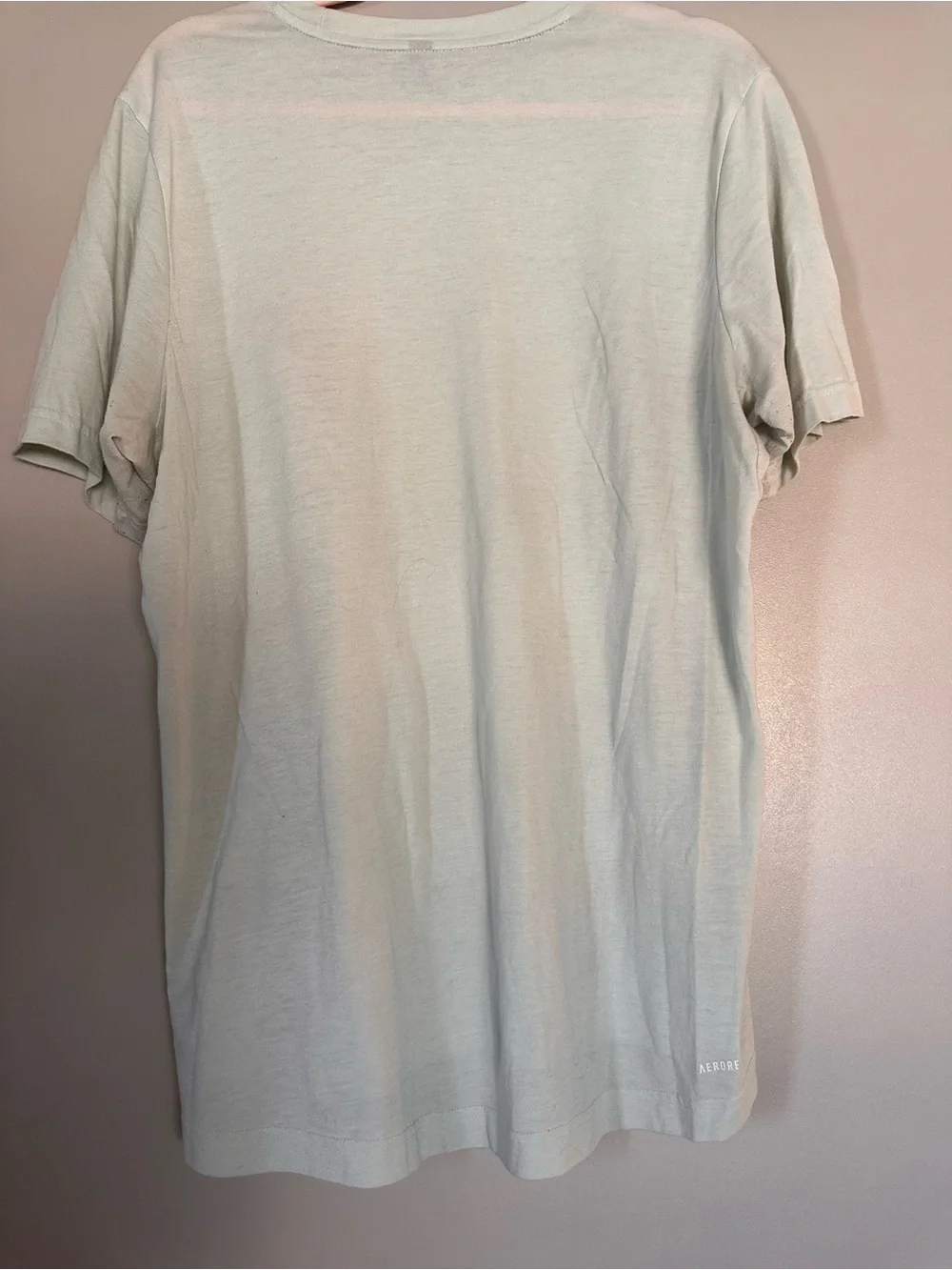 adidas Light Green Short Sleeve Crew Neck Tee with Black Logo